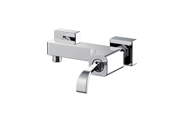 Single lever shower mixer