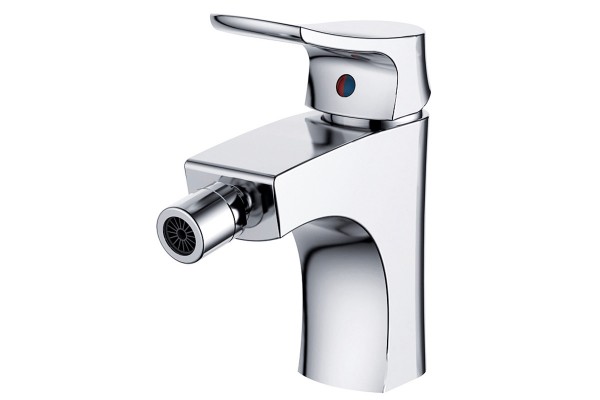 Single lever bidet mixer