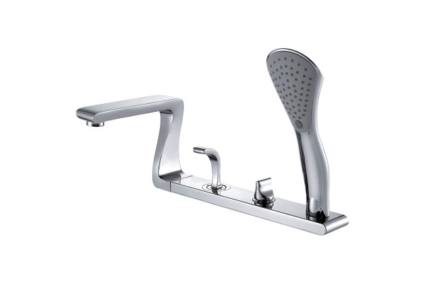 Single lever bathtub mixer