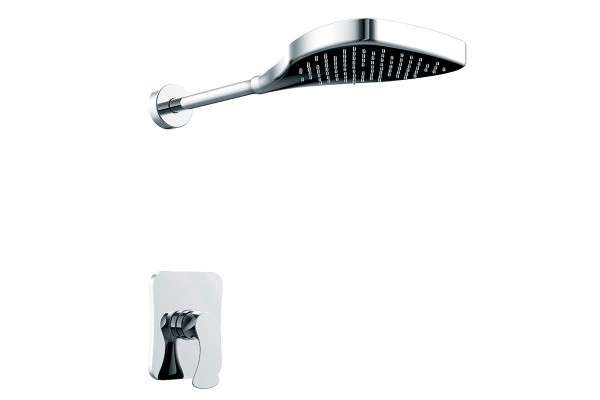 Wall-mounted shower mixer