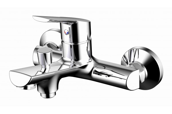 Single lever bath mixer