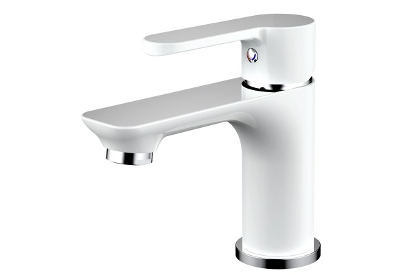 Single lever basin mixer