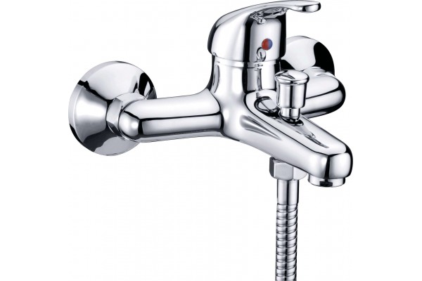Single lever bath mixer