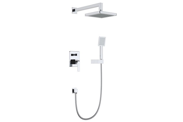 Wall-mounted shower mixer