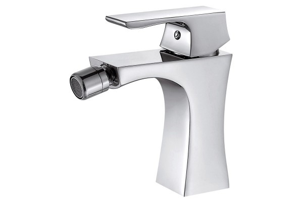 Single lever bidet mixer