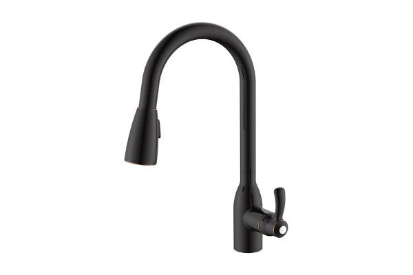 单把下拉式厨房龙头