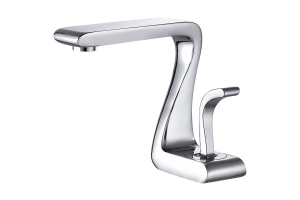 Single lever basin mixer