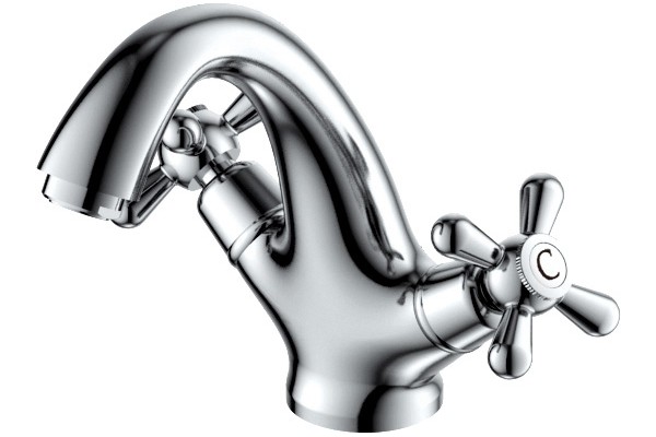 Two handles basin mixer
