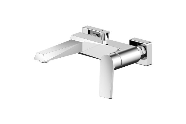 Single lever bath mixer