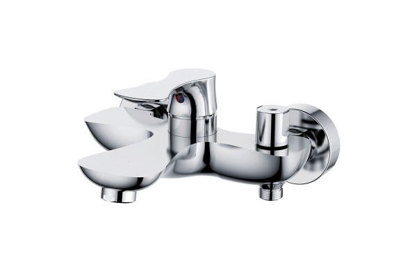 Single lever bath mixer