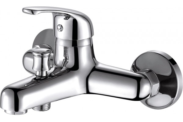 Single lever bath mixer