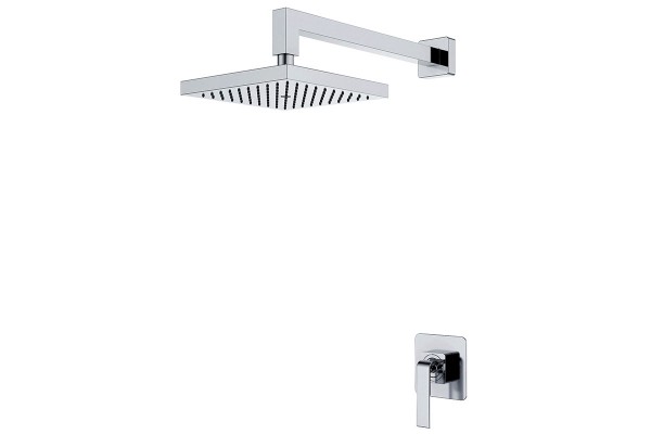 Wall-mounted shower mixer