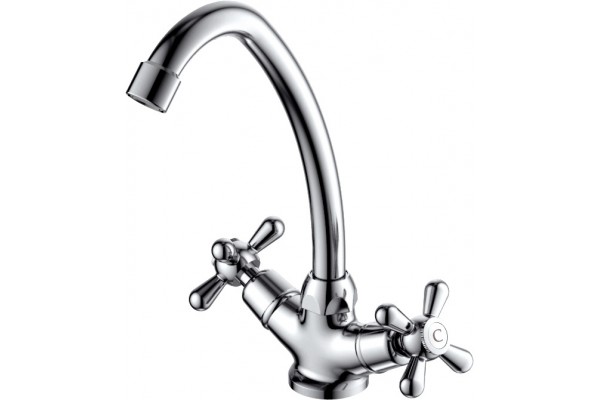 Two handles kitchen mixer