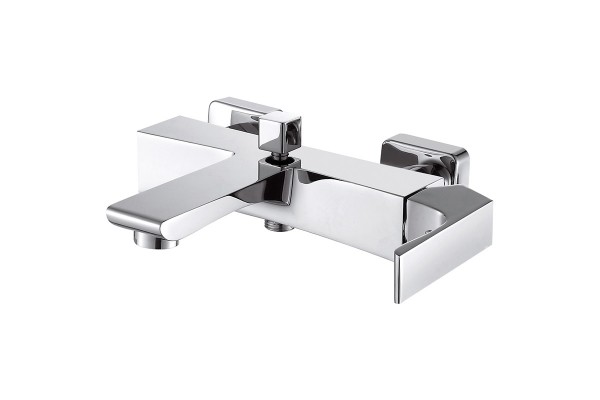 Single lever bath mixer