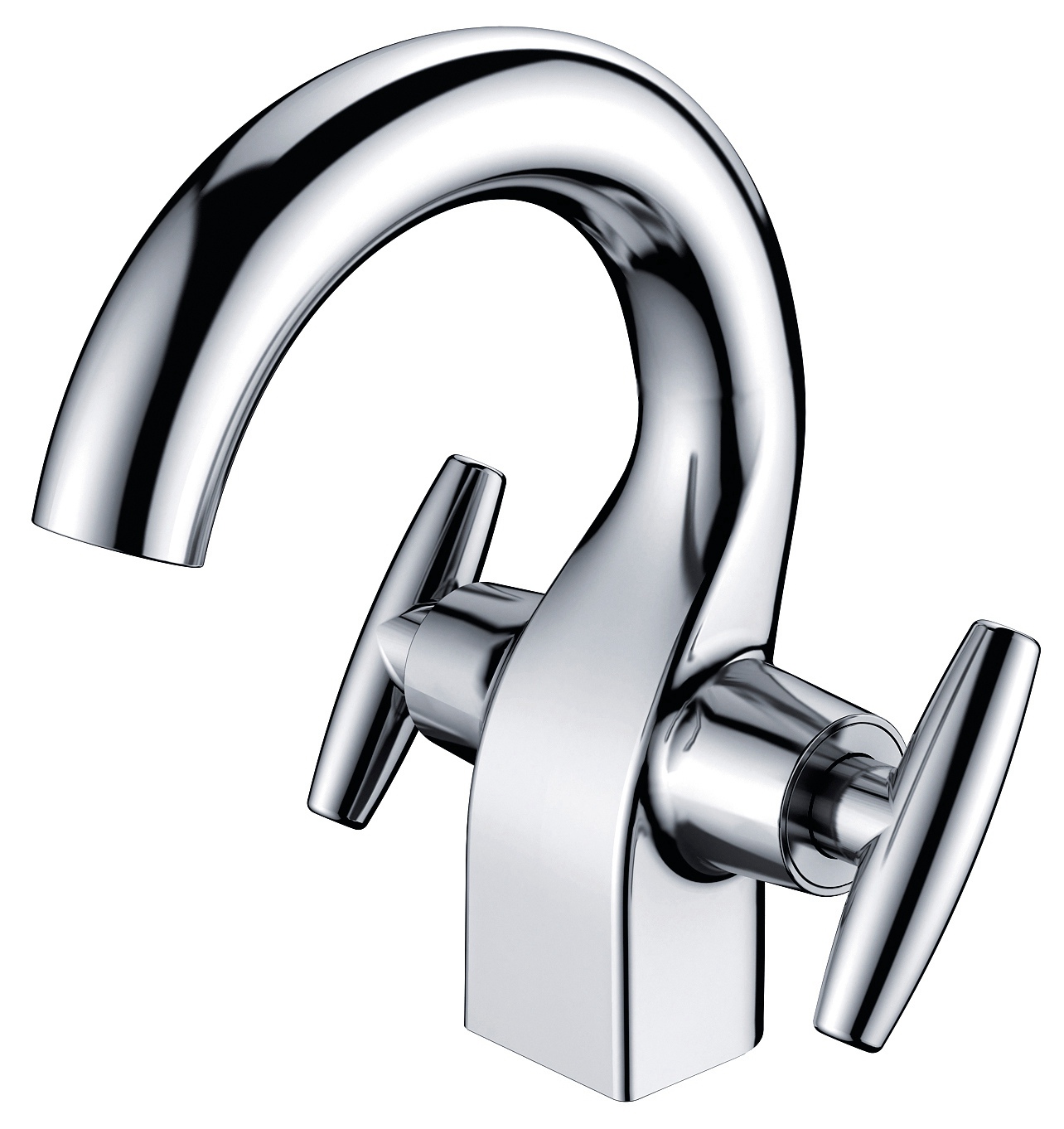 two handles basin mixer